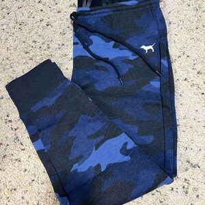Blue Camo Joggers
